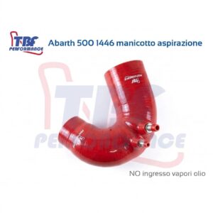 Intake aspirazione Abarth 500/595/695 GARRETT 1446 NO VAPORI TBF Performance