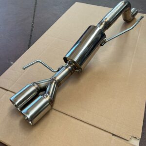 Terminale Silenziato 60/63mm R.S. Muffler Abarth Grande Punto/EVO/MITO Fin. 80mm