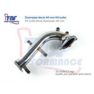 Downpipe IHI 60mm Abarth 500/Grande Punto/MiTo/Giulietta TBF Performance