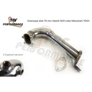 Downpipe TD04 70mm Abarth 500 /Grande Punto/MiTo/Giulietta TBF Performance