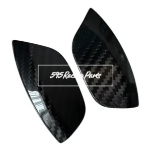 Coppia cover lava fari per xeno in VERO CARBONIO fanale xeno 500/595/695 Abarth