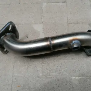 Downpipe inox motore 1.3 Multijet turbina bassa 70-75 cv uso sportivo