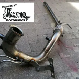 Downpipe inox fap dpf motore 1.6/2.0 TDI E5 Golf 6/Audi A3/VW/Seat uso sportivo