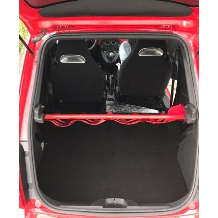 KIT Barra posteriore Pista Biposto con rete e tappetino 500/595/695 Abarth - immagine 14
