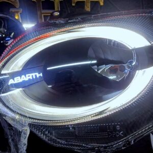 Coppia di faretti a LED striscia Abarth 500/595/695 Restyling