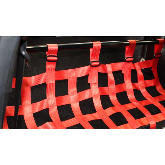 KIT Barra posteriore Pista Biposto con rete e tappetino 500/595/695 Abarth - immagine 7