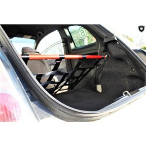 KIT Barra posteriore Pista Biposto con rete e tappetino 500/595/695 Abarth