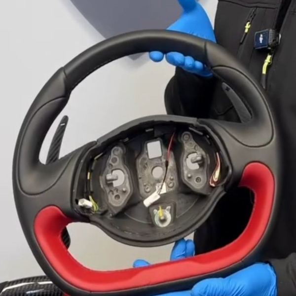 Paddle magnetici in vera fibra di carbonio per TCT Alfa Romeo 4C Plug&Play