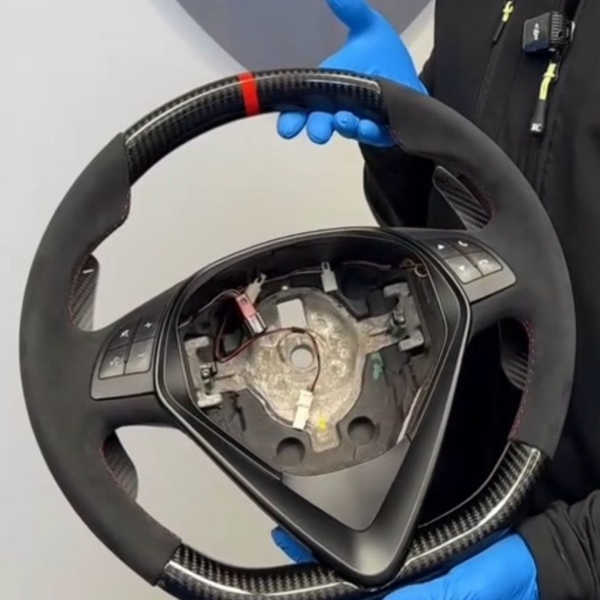 Paddle magnetici in vera fibra di carbonio per TCT Alfa Romeo Giulietta Plug&Play